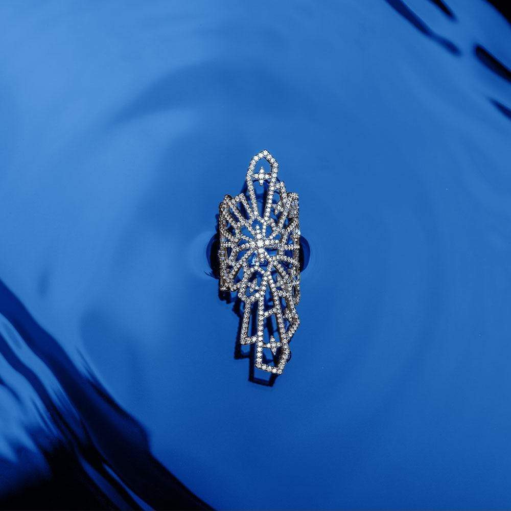 Cutout Statement Ring