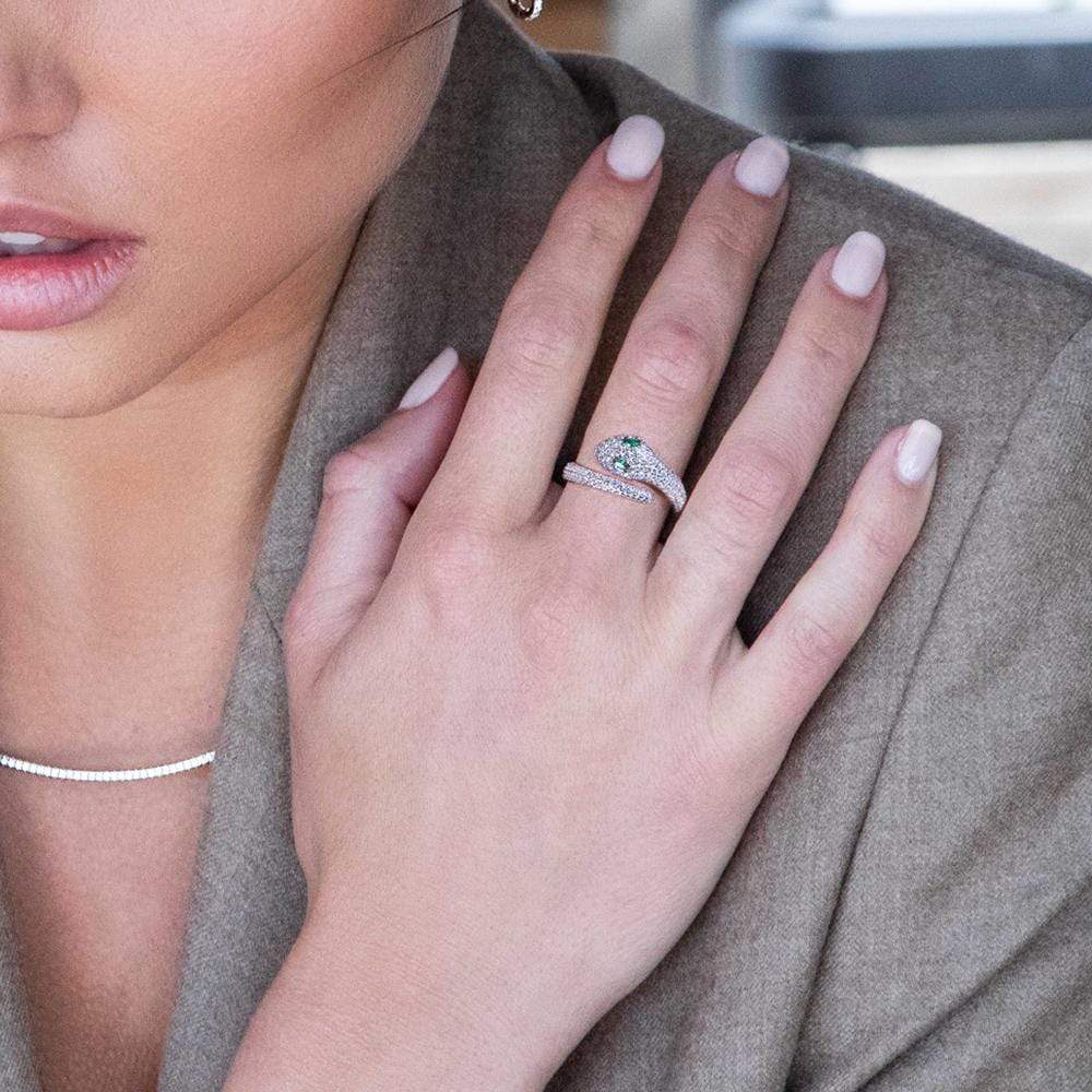 Serpent Wrap Ring