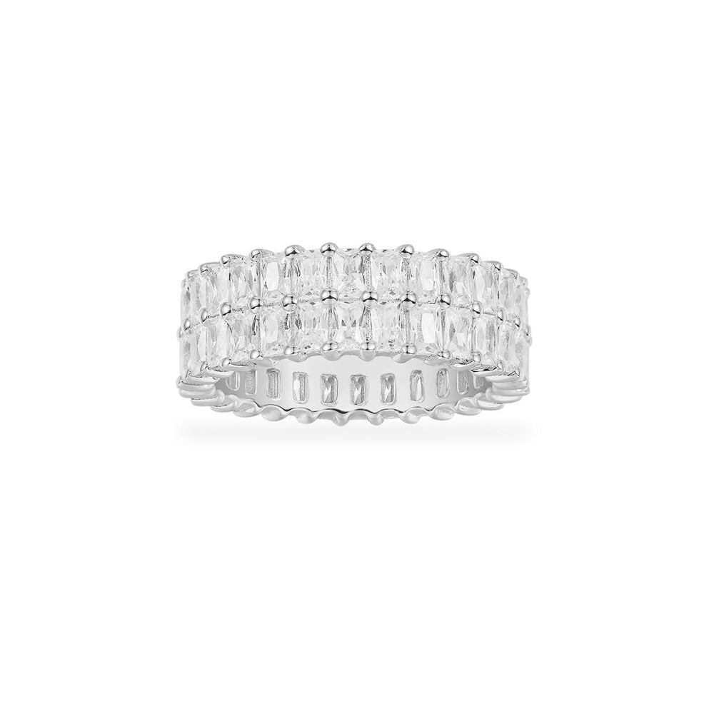 Eclat Double Row Ring