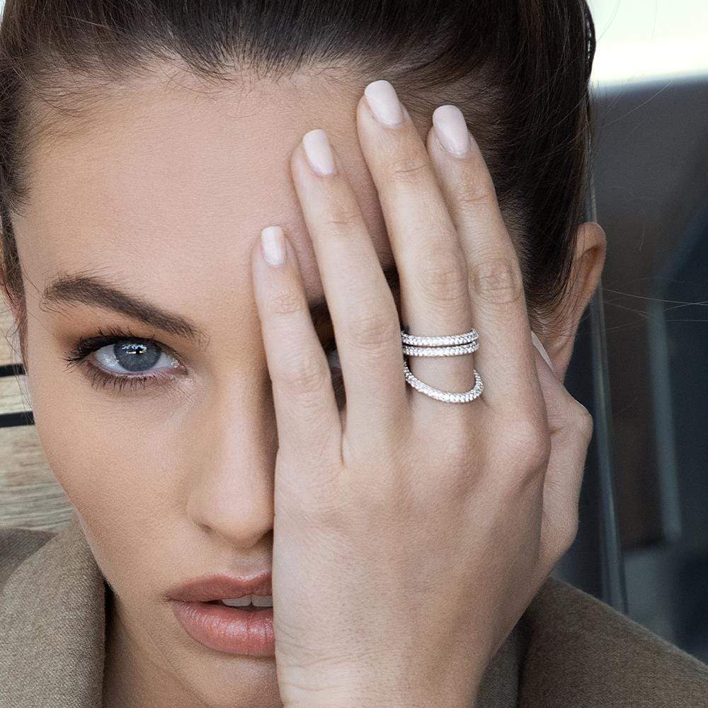 Triple Hoop Ring