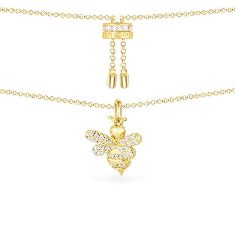 Bumble Bee Adjustable Necklace