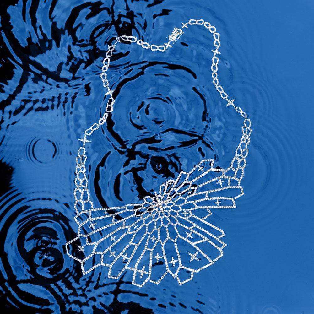 Cutout Statement Necklace