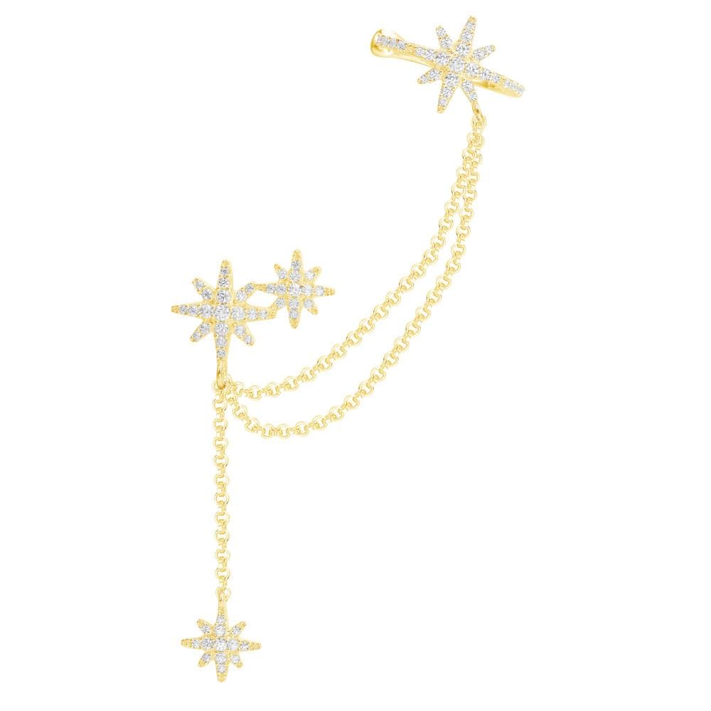 Mono Météorites Statement Ear Cuff