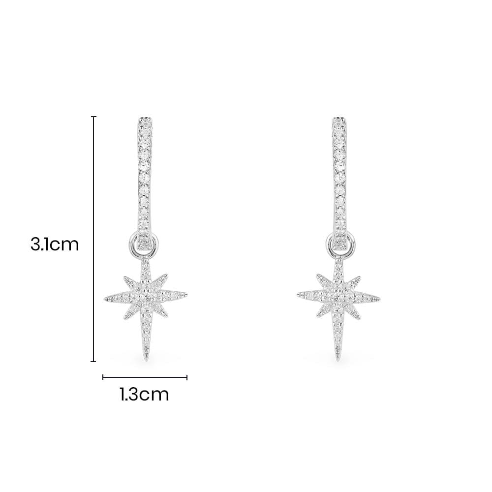 Météorites Hoop Earrings