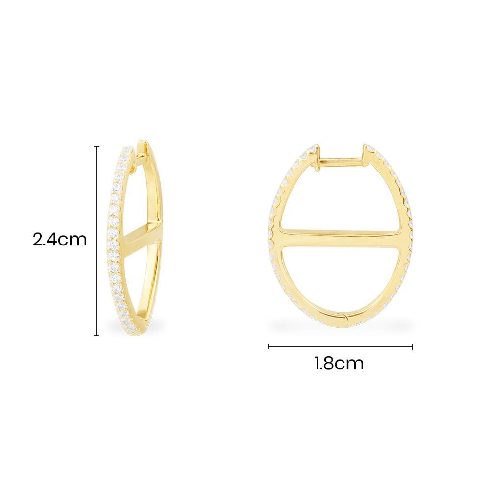 Maille Marine Hoop Earrings