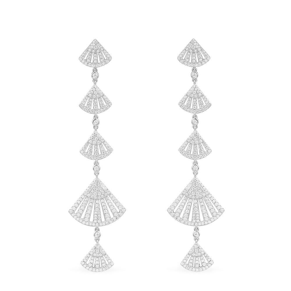 Long Flamenco Drop Earrings