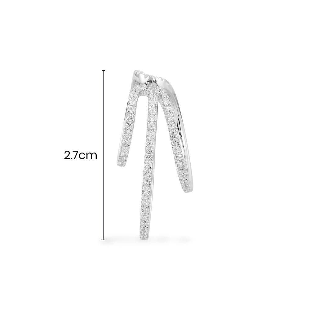 Triple Hoop Ear cuffs