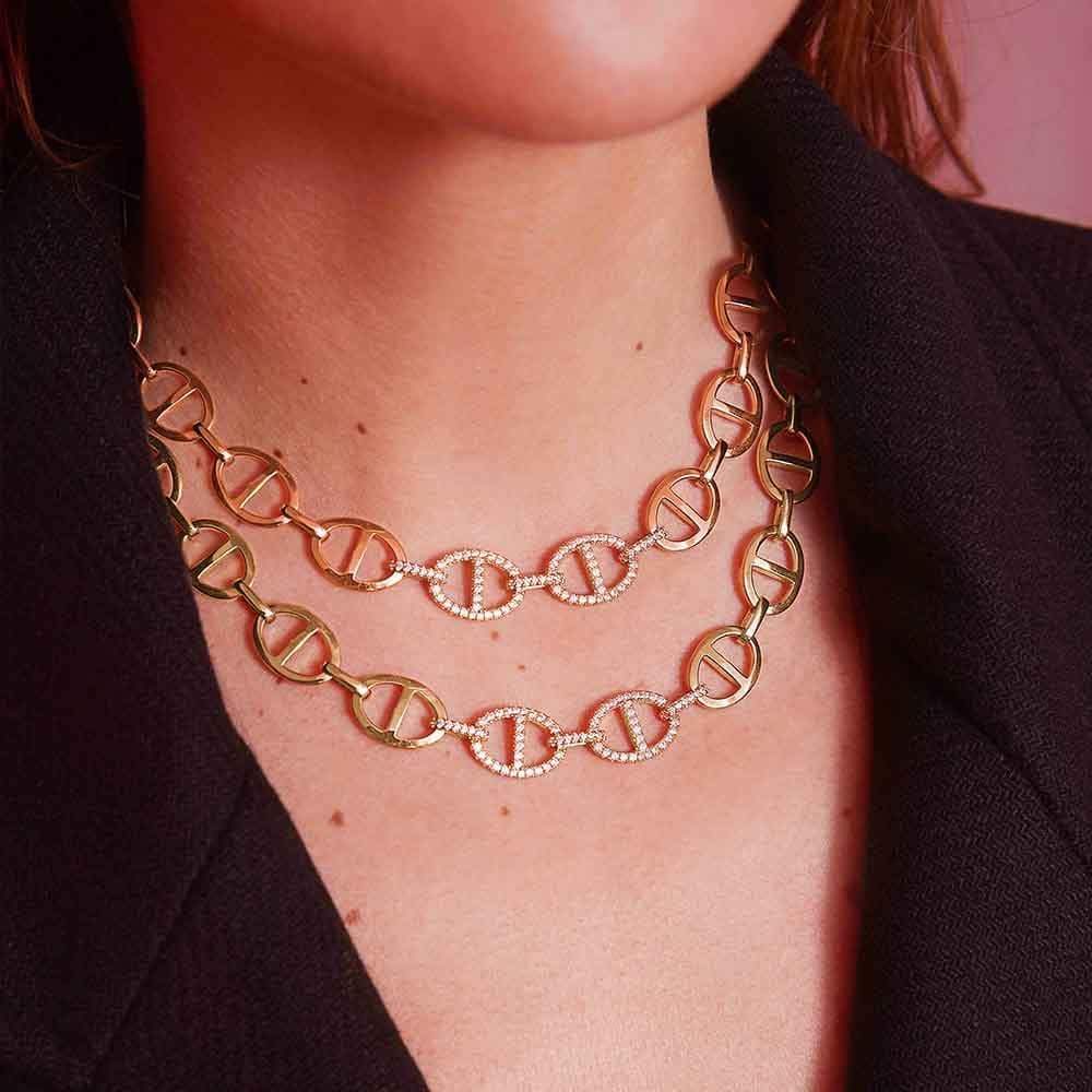 Chaîne Maille Marine Necklace