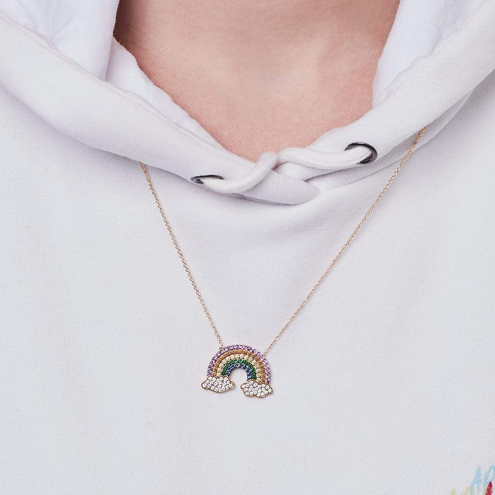 Arc-En-Ciel Adjustable Necklace