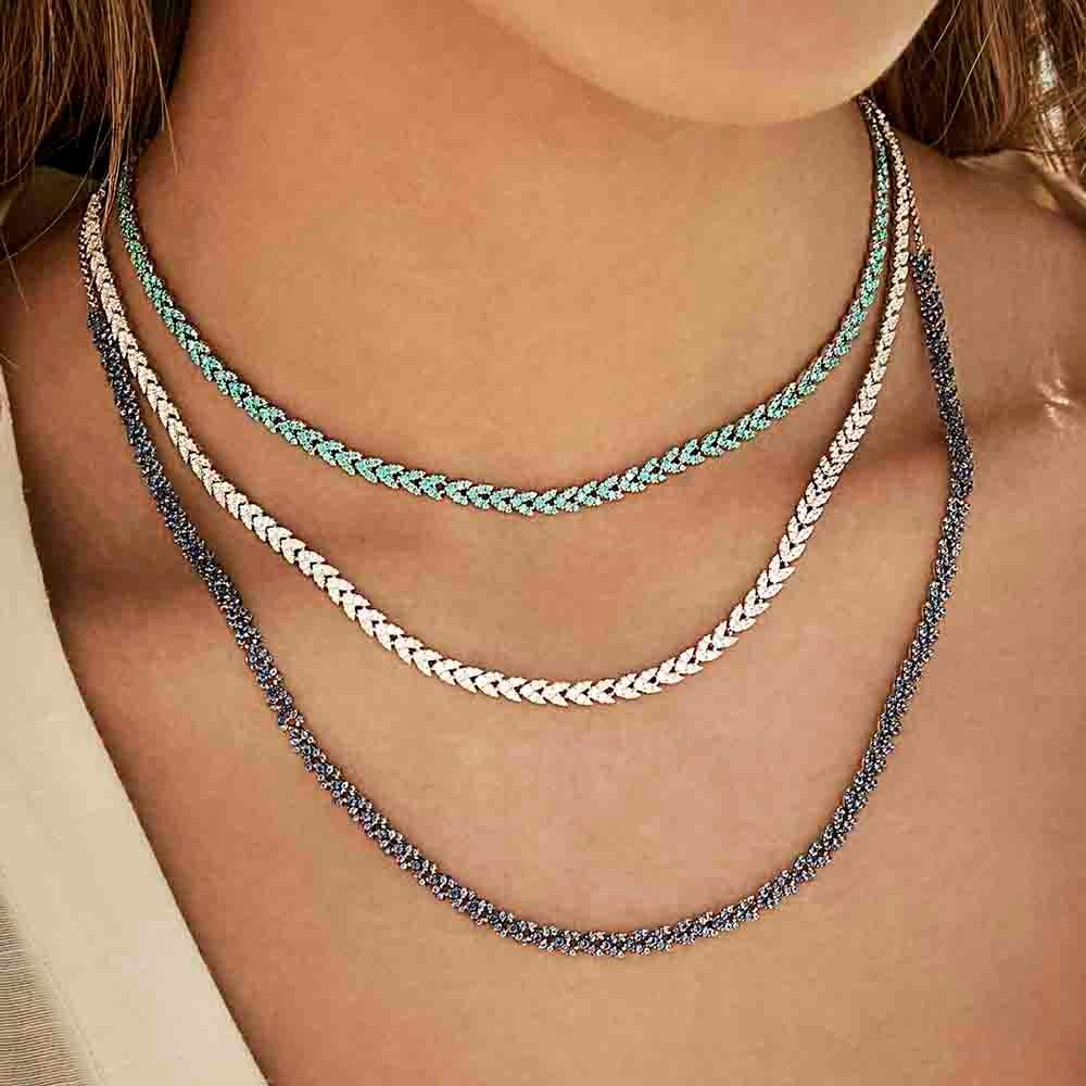 Silver Couture Adjustable Necklace