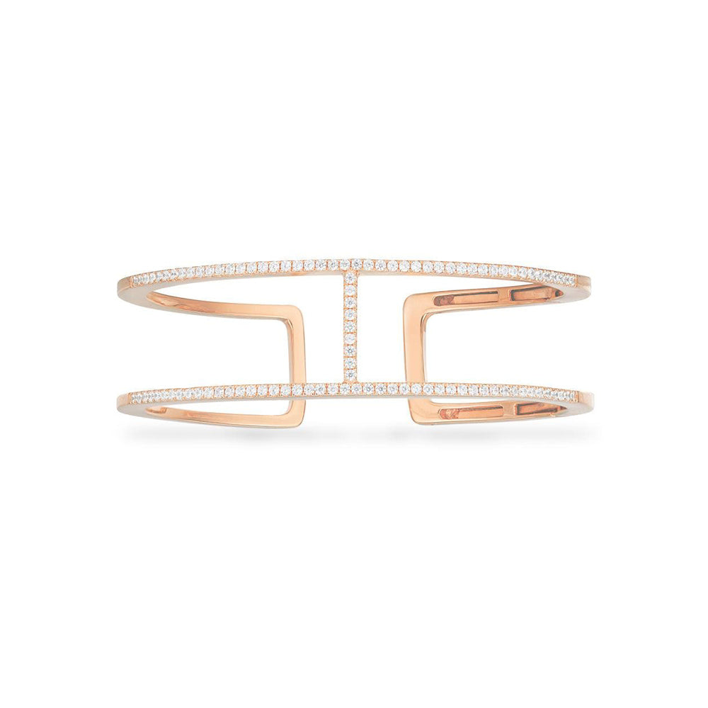 Double Line Paved Open Cuff