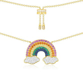 Arc-En-Ciel Adjustable Necklace