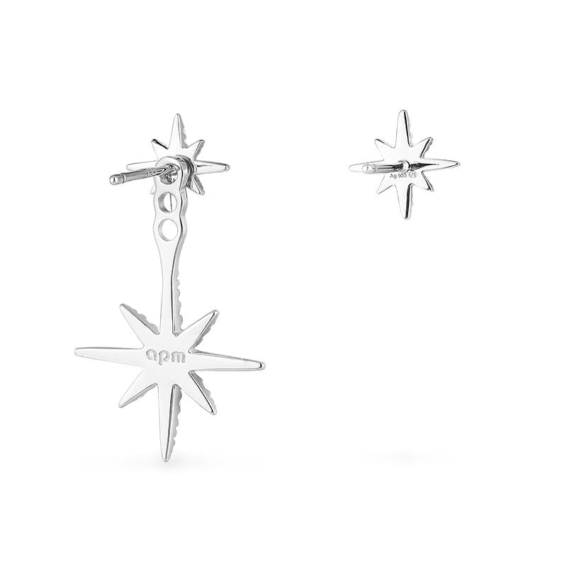 Météorites Asymmetric Underlobe Earrings