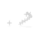 Stars Ear Cuff and Stud