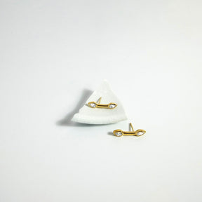 Climber Earrings with Pear