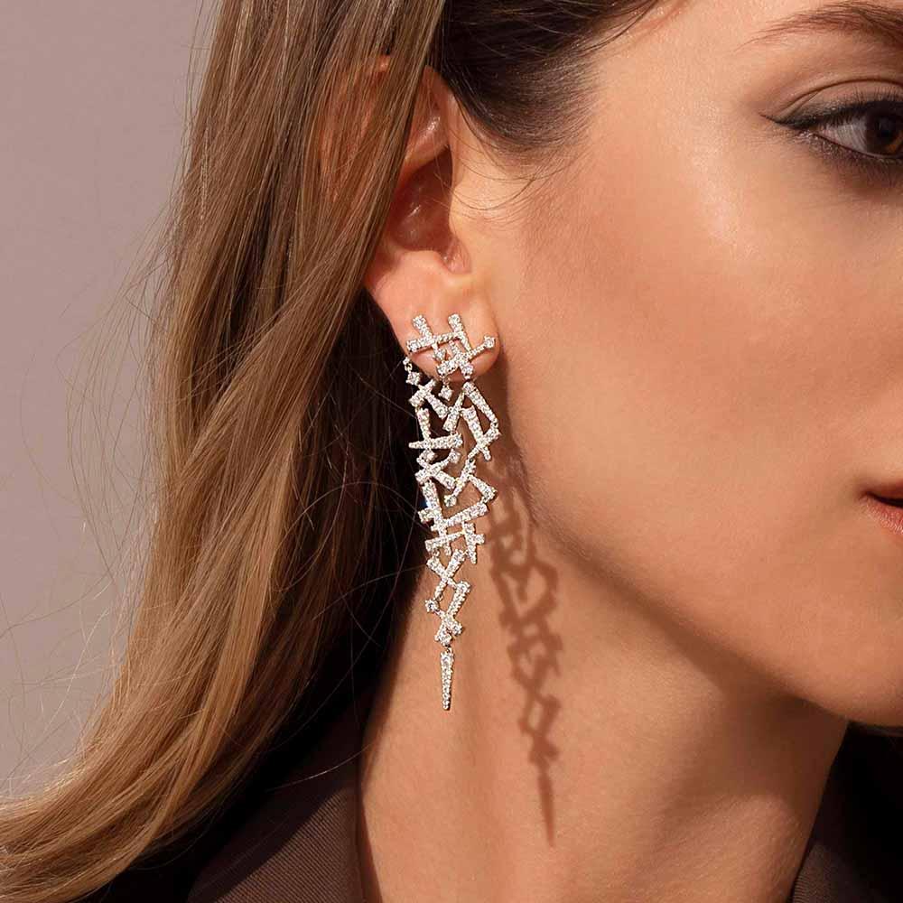 Festival Statement Drop Earrings