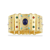 Multicolor Stone Statement Bangle