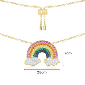 Arc-En-Ciel Adjustable Necklace