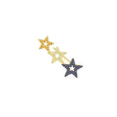 Mono Triple Star Earring