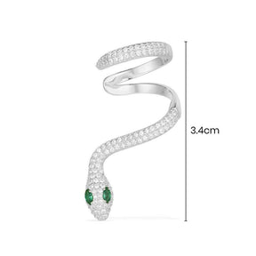 Single Statement Serpent Sliding Ear Cuff