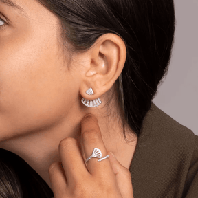 Flamenco Underlobe Earrings